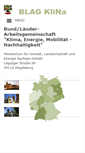 Mobile Screenshot of blag-klina.de